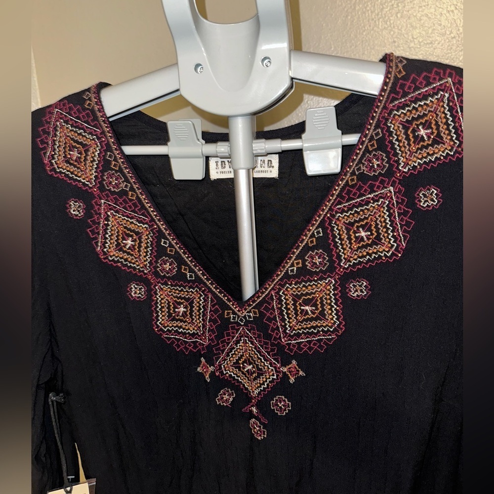 IDYLLWIND by Miranda Lambert Black Hurst Embroidered Mini Dress - Picture 3 of 13